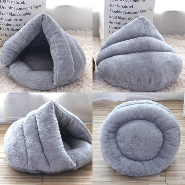 18140207852_158606463 Arctic Fleece Slipper‑shaped Pet Bed