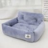 Back‑rest Car Pet Bed