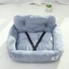 Back‑rest Car Pet Bed