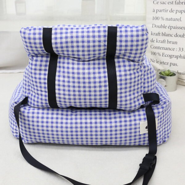 Back‑rest Car Pet Bed