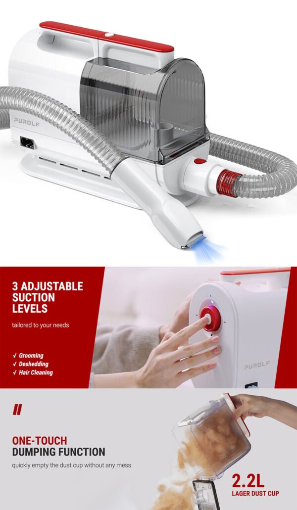 Pet Vacuum Cleaner Set