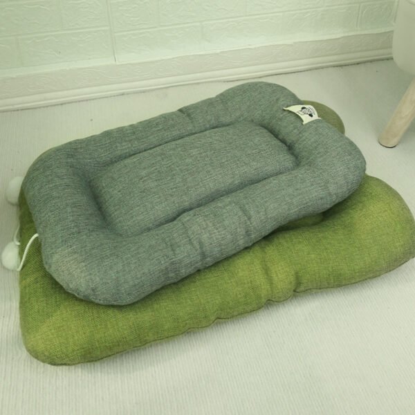 Coarse Linen Pet Mat