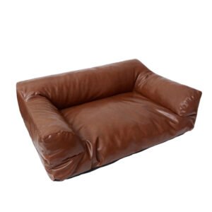 Dirt-resistant leather pet sofa