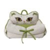 O1CN01nGawfG1TVIWx2wAhz_!!1055682387-0-cib Strip‑Velvet Pet Bed with Hooded Blanket