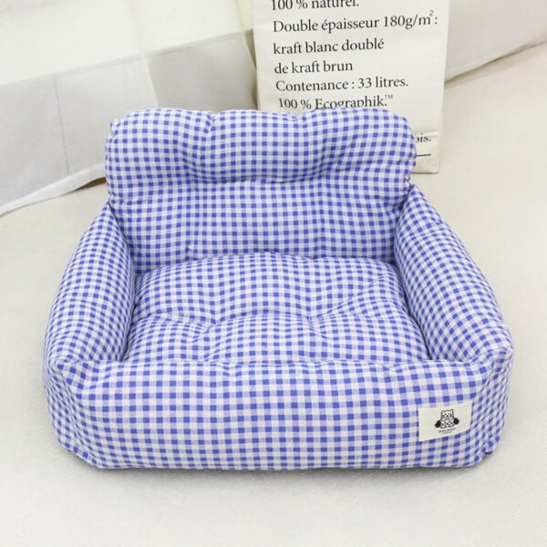 Back‑rest Car Pet Bed