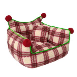 O1CN01ucKKBb1TVIYzcELXF_!!1055682387-0-cib Plaid Plush Pet Sofa