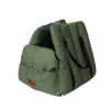 Durable, minimalist solid-color pet carrier bag