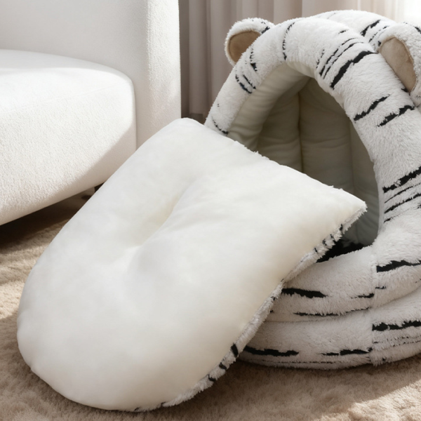 ScreenShot_2026-08-15_183806_585 Sherpa Bear‑shaped Pet Bed