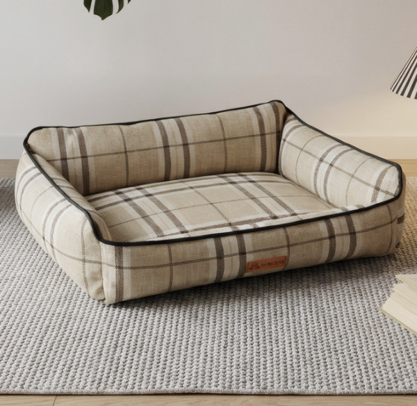 Baron Plaid Pet Bed