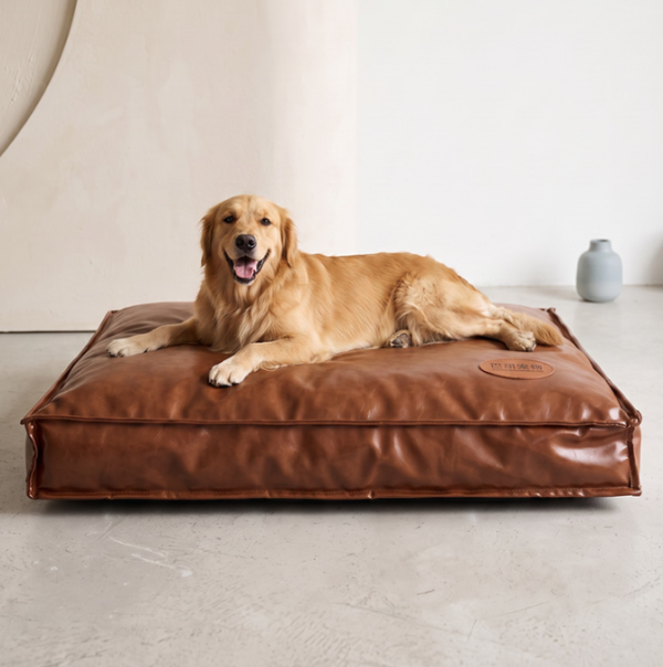 Waxed‑leather Pet Mat