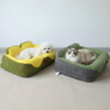 Double‑back Removable Pet Bed